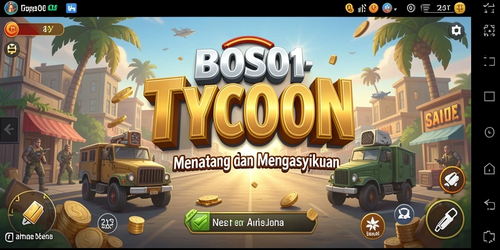 Tampilan gameplay Tycoon yang memikat dan interaktif.