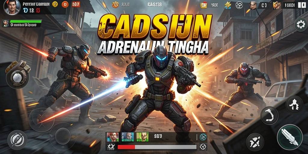 Tampilan aksi seru dalam pertarungan CADAS138.
