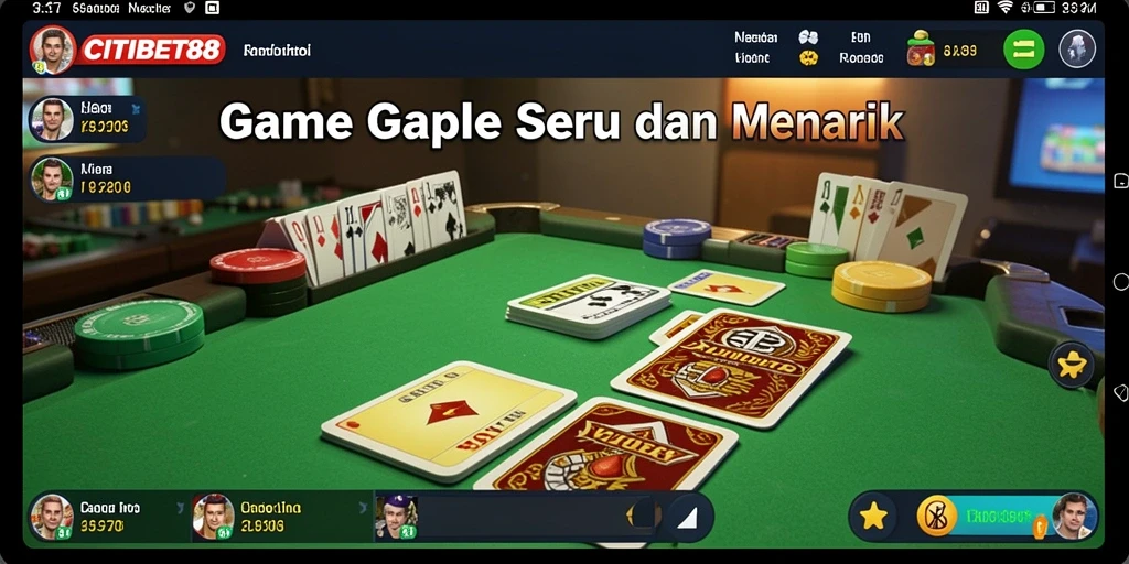 Tampilan gameplay seru dalam CITIBET88 dengan grafik menawan.