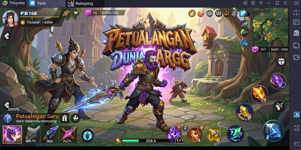 Tampakan gameplay FB168 yang mendebarkan dan menantang.