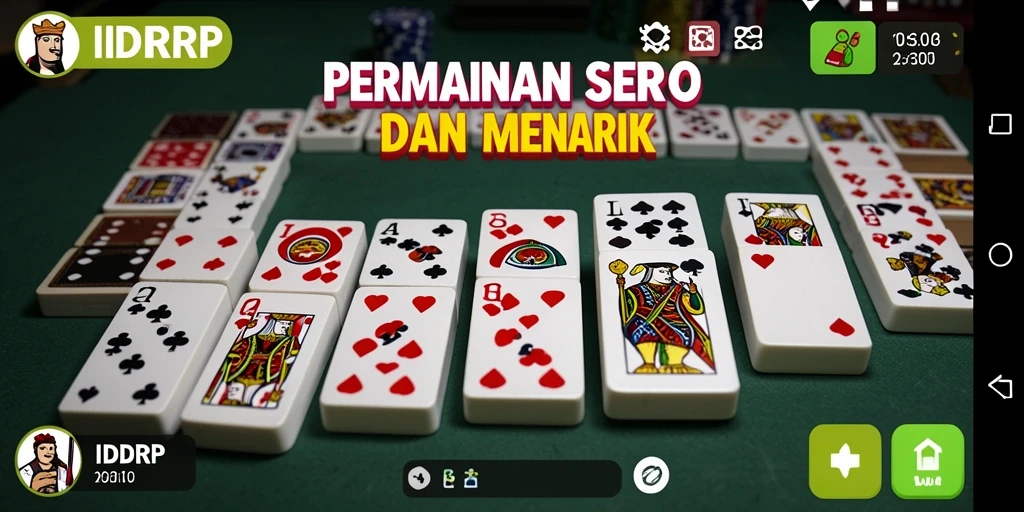 Tampilan gameplay seru IDRRP yang penuh dengan aksi.