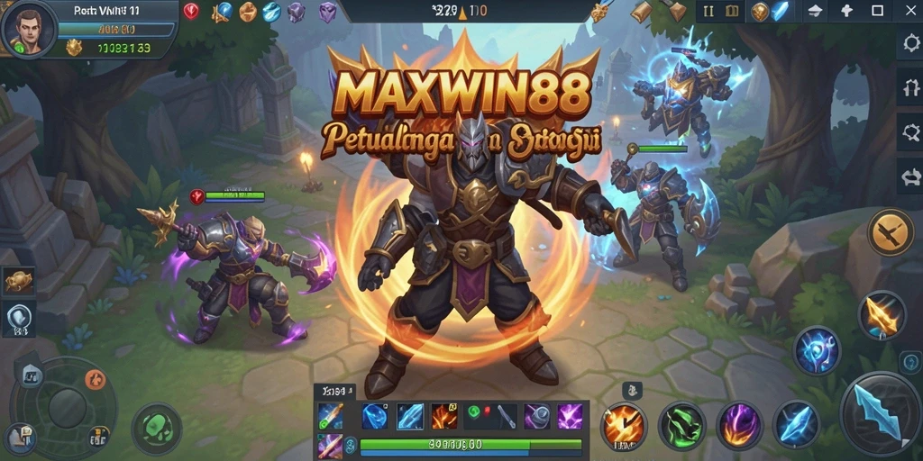 Gameplay seru dan menegangkan dalam MAXWIN88 ARPG.