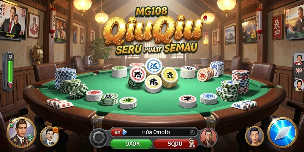 Tampilan gameplay QiuQiu yang mengasyikkan dan menarik.