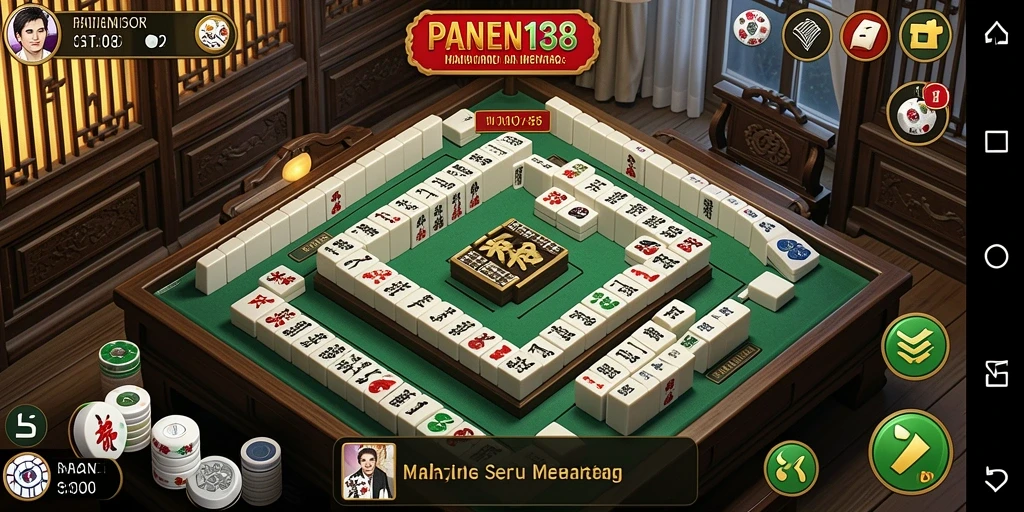 Tampilan gameplay Mahjong di PANEN138 yang memukau dan menantang.