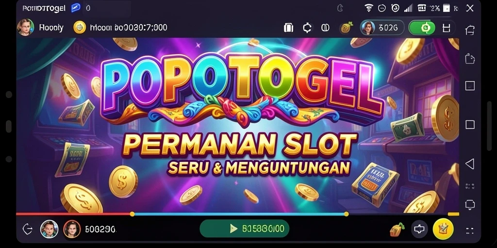Tampilan gameplay menarik dari permainan Slot POPOTOGEL.
