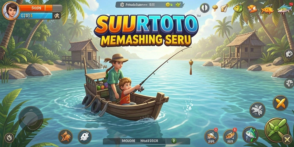 Tangkapan layar SUBURTOTO menampilkan aksi seru dalam memancing di berbagai lokasi.