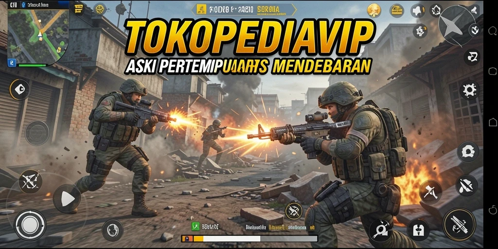 Gameplay mendebarkan dari TOKOPEDIAVIP yang penuh aksi.